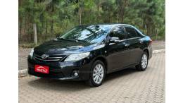 TOYOTA - COROLLA - 2012/2012 - Preta - Sob Consulta