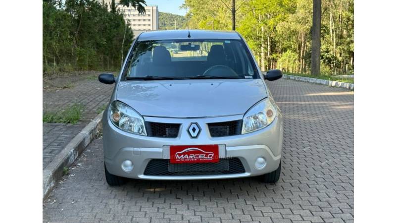 RENAULT - SANDERO - 2008/2009 - Prata - R$ 28.900,00